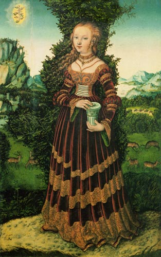 Heilige Maria Magdalena. from Lucas Cranach d. Ä.