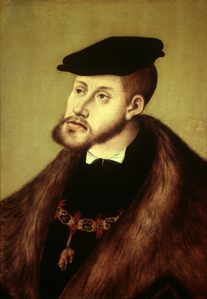 Karl V from Lucas Cranach d. Ä.