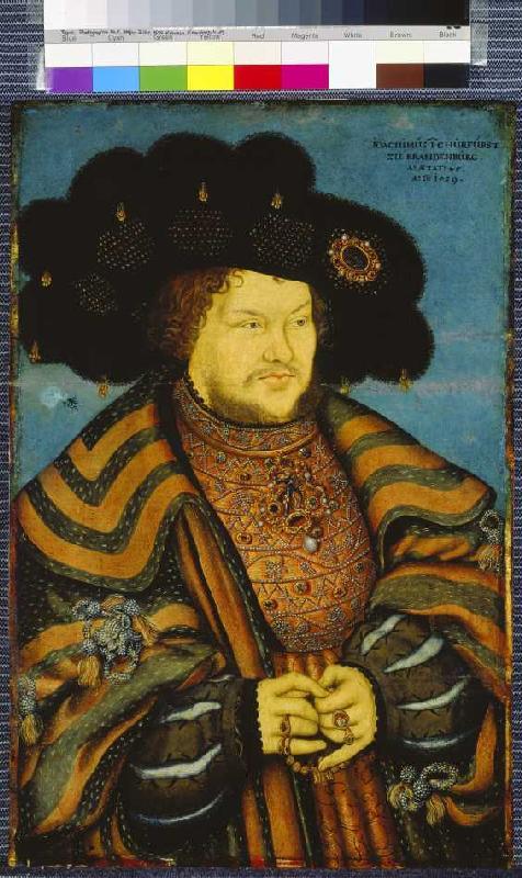 Kurfürst Joachim I., Nestor von Brandenburg from Lucas Cranach d. Ä.