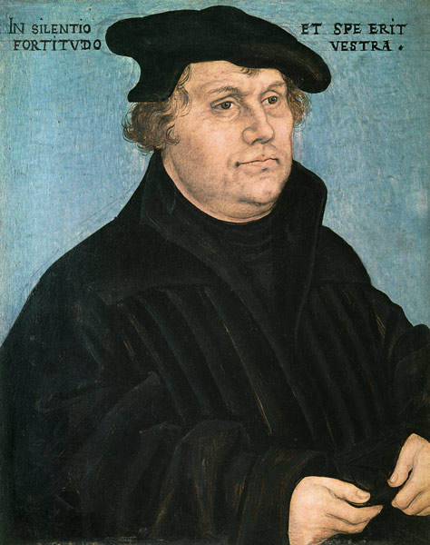 Martin Luther from Lucas Cranach d. Ä.