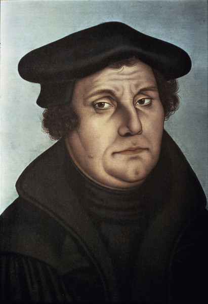Luther,M., Portrait after Cranach from Lucas Cranach d. Ä.
