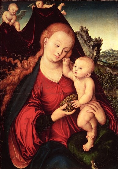 Madonna and Child from Lucas Cranach d. Ä.