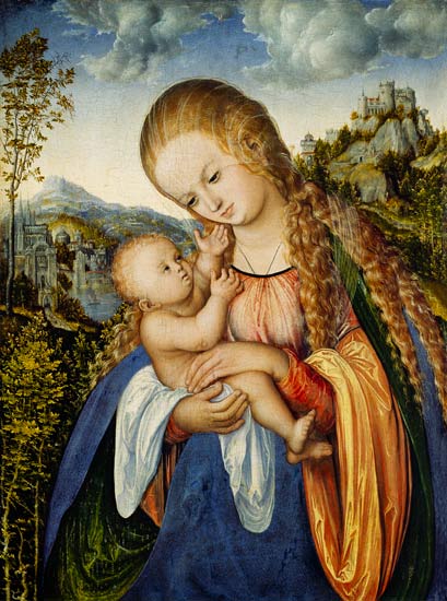 Maria mit dem Kinde from Lucas Cranach d. Ä.