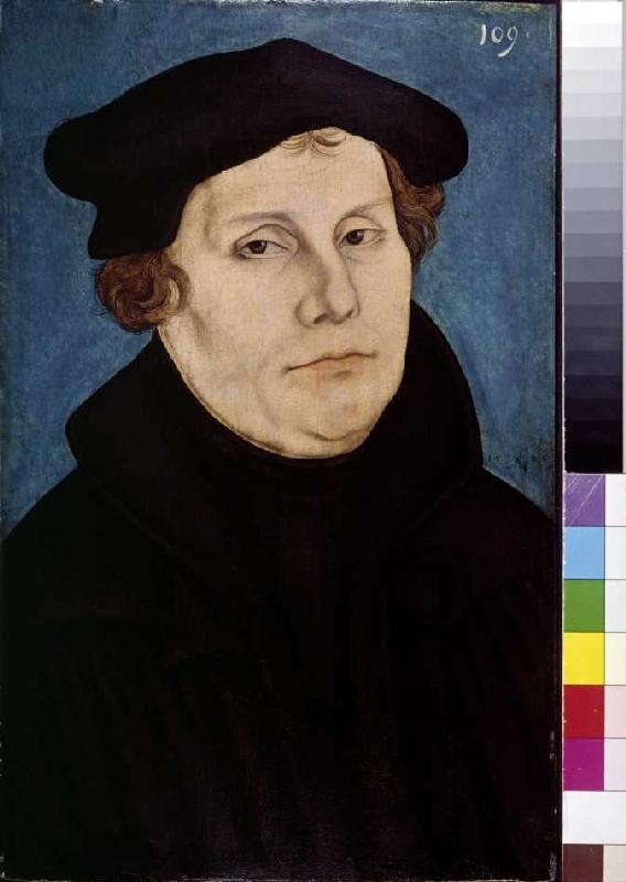 Martin Luther from Lucas Cranach d. Ä.