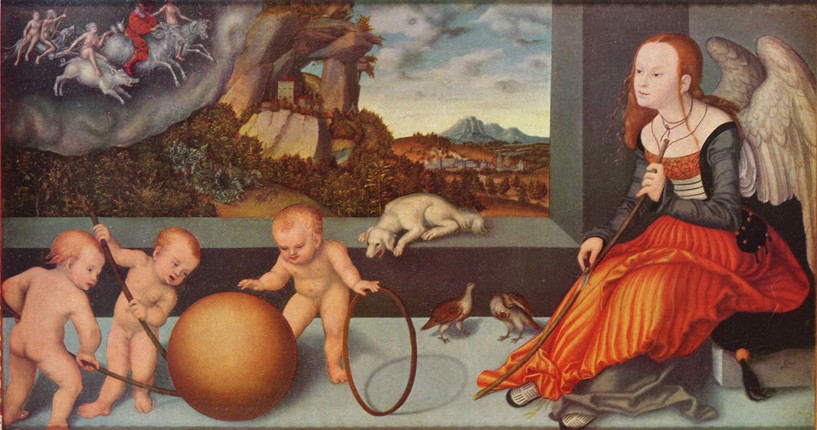 Melancholy from Lucas Cranach d. Ä.