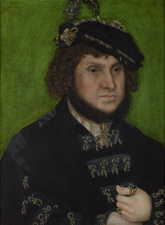 Portrait of John of Saxony (1468-1532) from Lucas Cranach d. Ä.