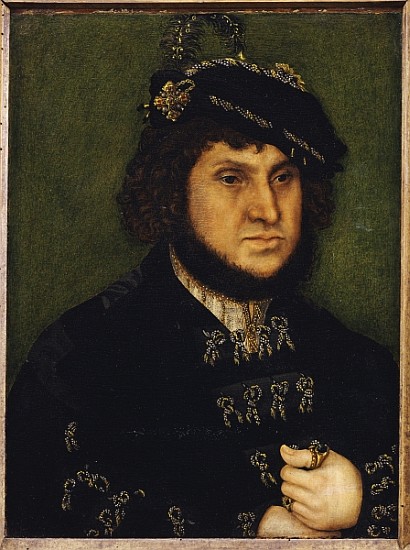 Portrait of Kurfurst Herzog Johann der Bestandige von Saschen from Lucas Cranach d. Ä.