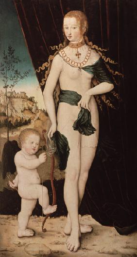 Venus und Cupido.