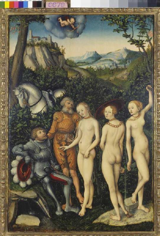 Das Urteil des Paris. from Lucas Cranach d. Ä.