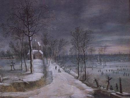 Winter Landscape (panel) from Lucas Uden
