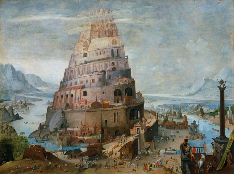 Der Turmbau zu Babel from Lucas van Valckenborch
