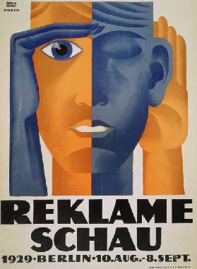 'Reklameschau', poster for the Berlin Advertising Exhibition