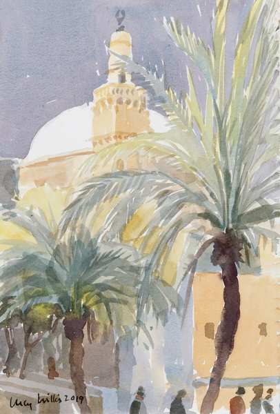 Old City Palms II, Jerusalem from Lucy Willis