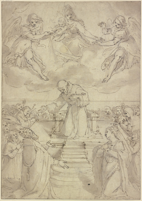 Die Kordeln des Heiligen Franz von Assisi from Ludovico Carracci