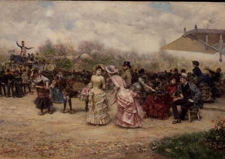 The Flower Sellers from Ludovico Marchetti