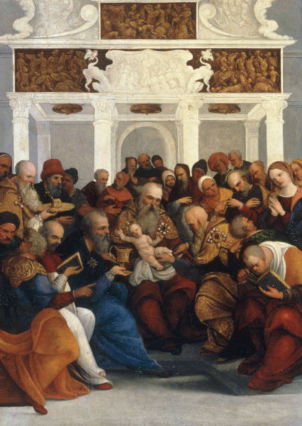 L.Mazzolino, Beschneidung Jesu from Ludovico Mazzolino