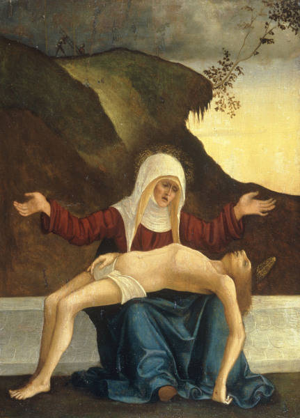 L.Mazzolino, Pieta from Ludovico Mazzolino