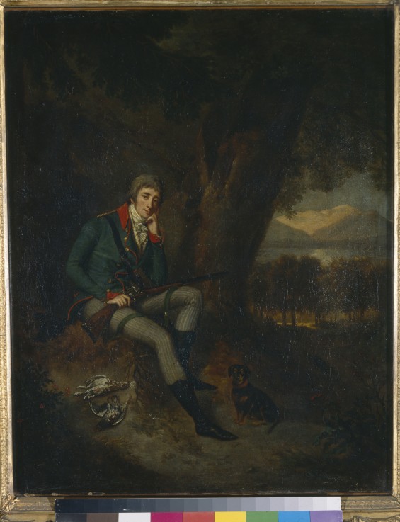 Portrait of Count Nikita Petrovich Panin (1770-1837) in Hunting Dress from Ludwig Guttenbrunn