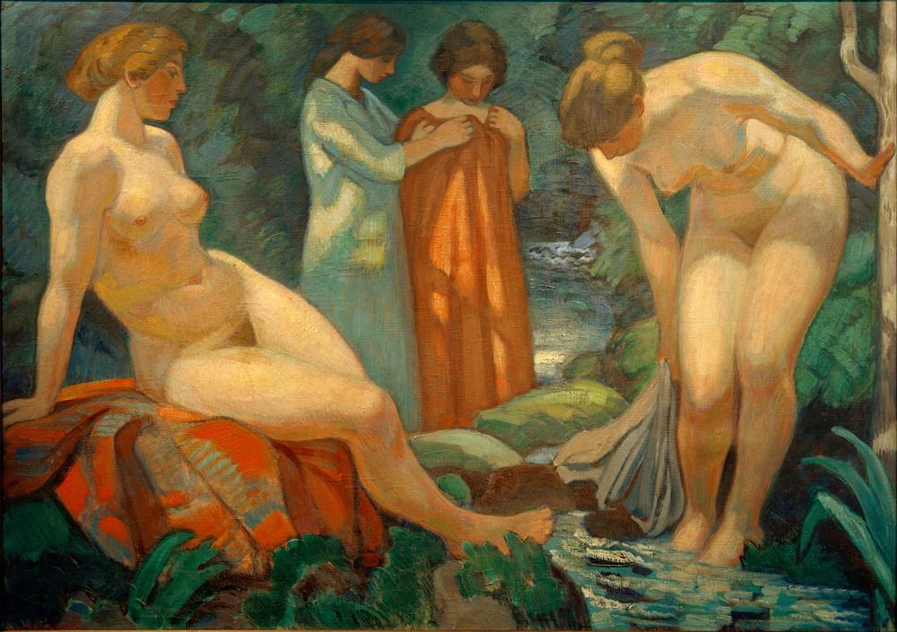 Frauen am Waldquell from Ludwig von Hofmann