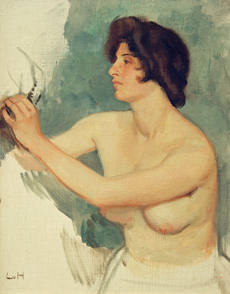 Frauenstudie from Ludwig von Hofmann