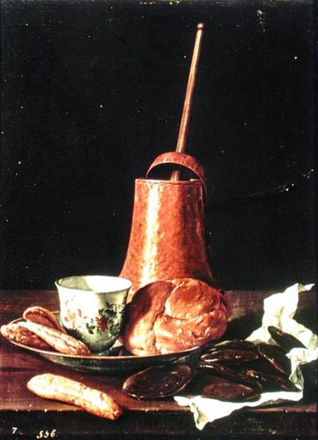 Still Life with a Drinking Chocolate Set from Luis Melendez