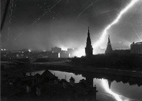 Air Raid over the Kremlin, Moscow, 1941