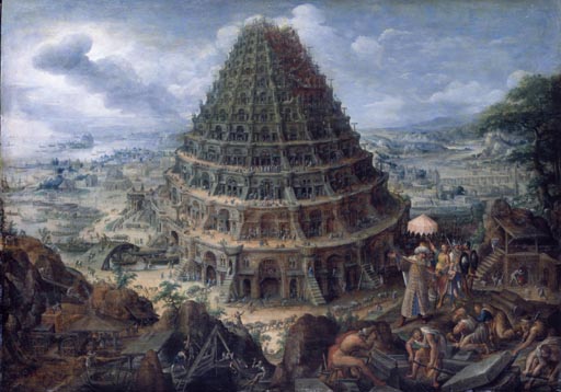 Der Turmbau zu Babel from Maerten van Valckenborch