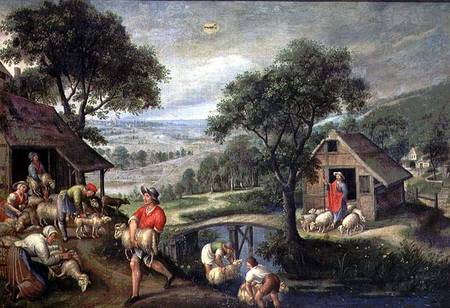 Parable of the Good Shepherd from Maerten van Valckenborch