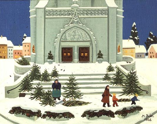 Christmas Tree Selling, 1988  from Magdolna  Ban