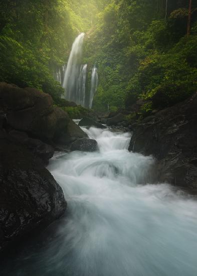 Schönheit von Senaru – Tiu Kelep Wasserfall