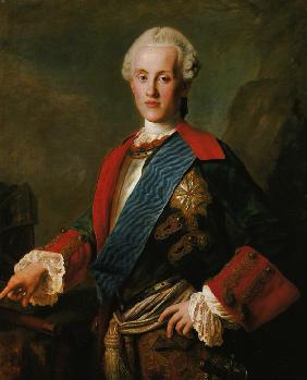 Portrait of Prince Karl Christian Joseph of Saxony, Duke of Courland (1733-1796)