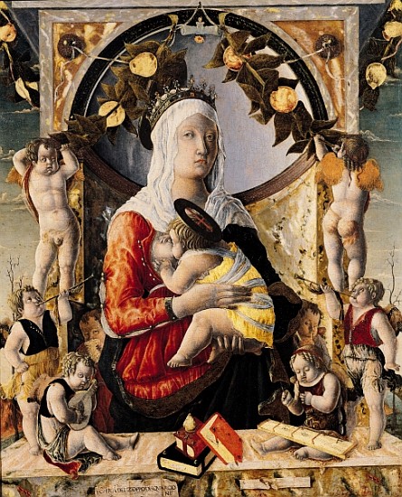 The Virgin and Child Surrounded by Eight Angels from Marco Zoppo
