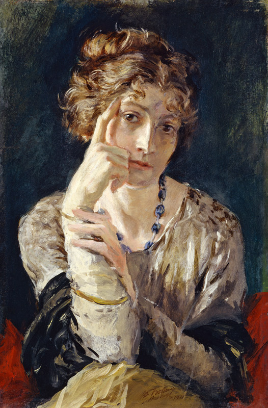 Porträt von Henriette, Künstlers Frau from Mariano Fortuny y Madrazo