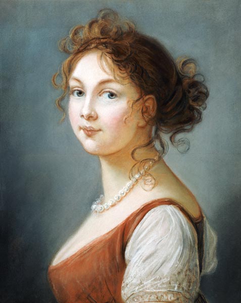Bildnis der  Königin Luise von Preussen (1776-1810). from Marie Elisabeth-Louise Vigée-Lebrun