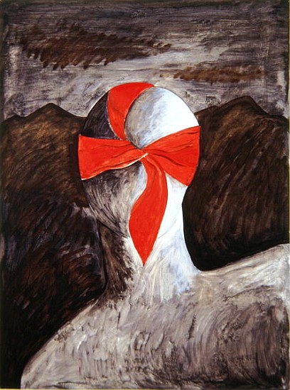 Les Gastons II, 1990 (oil on paper)  from Marie  Hugo