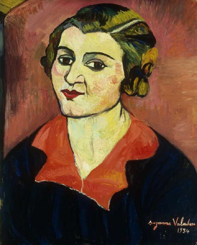 Selbstbildnis from Marie Clementine (Suzanne) Valadon