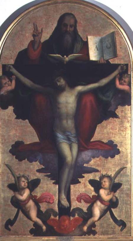 The Holy Trinity from Mariotto di Bigio Albertinelli