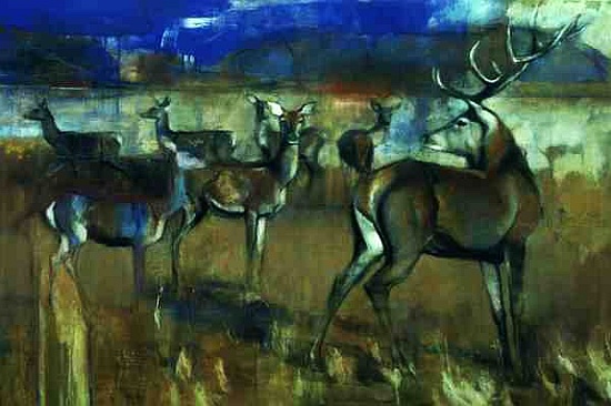 Gathering Deer from Mark  Adlington