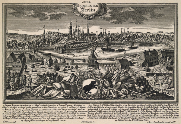 View of Berlin from the north from Martin Engelbrecht