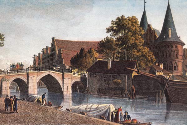 Lübeck, Holstenbrücke u.Tor from Martin Esslinger