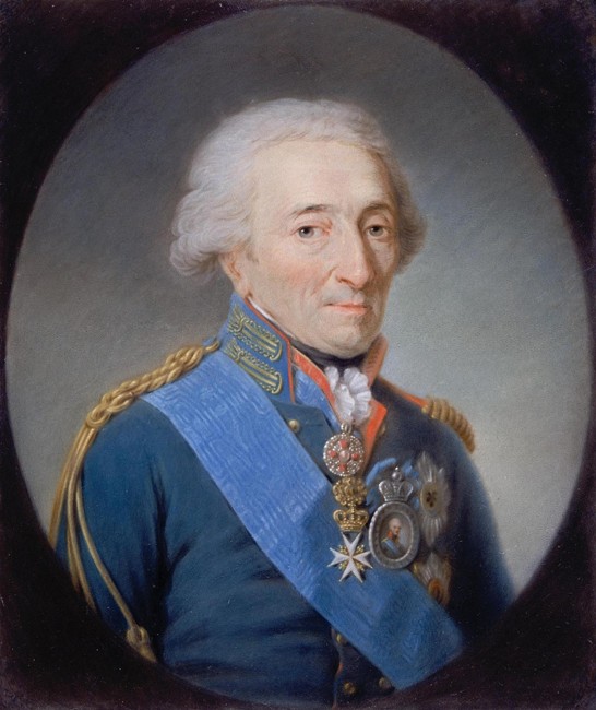 Portrait of Prince Nikolay Ivanovich Saltykov (1736-1816) from Martin Ferdinand Quadal