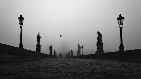 Prag - Nebelbrücke
