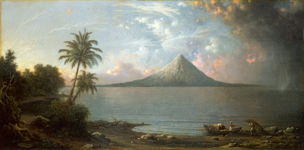 Der Vulkan Omotepe in Nicaragua from Martin Johnson Heade