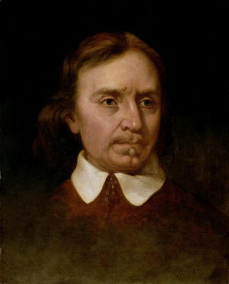 Portrait study of Oliver Cromwell (1599-1658) (oil on canvas) from Martin Johnson Heade