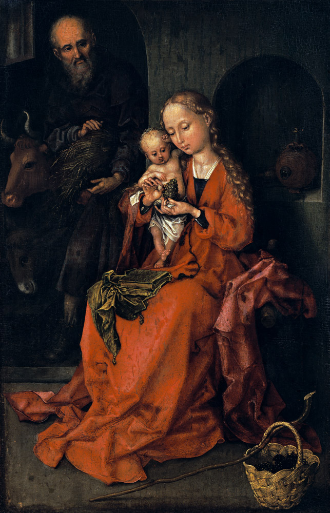 The Holy Family from Martin Schongauer
