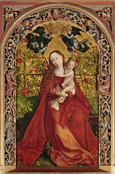 Maria im Rosenhag from Martin Schongauer