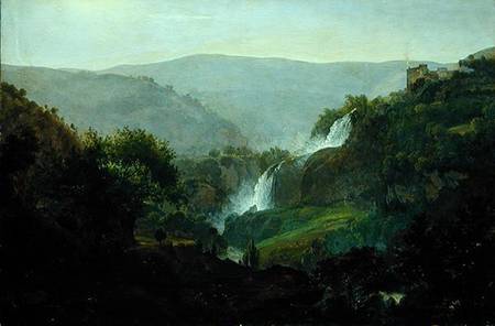 Waterfall near Tivoli from Martin von Rohden