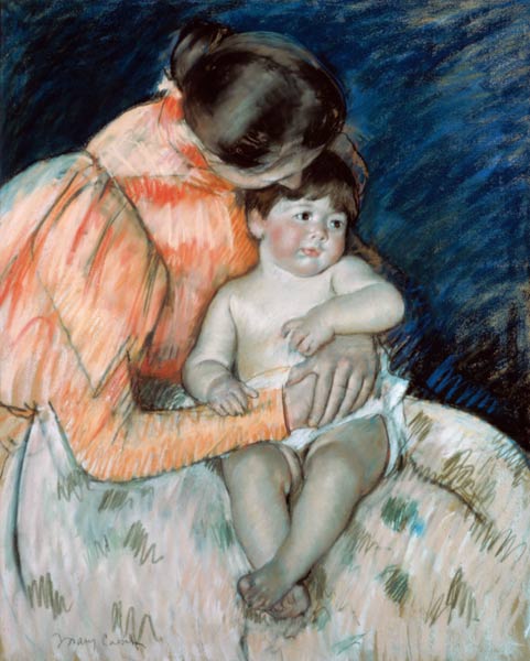 Mother and child from Mary Cassatt