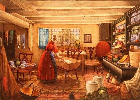 A Farm Kitchen at Clifton from Mary Ellen Best