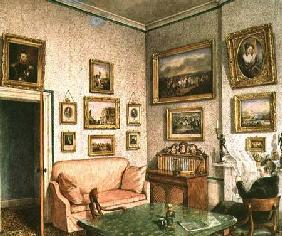 Col. Norcliffe's study at Langton Hall
